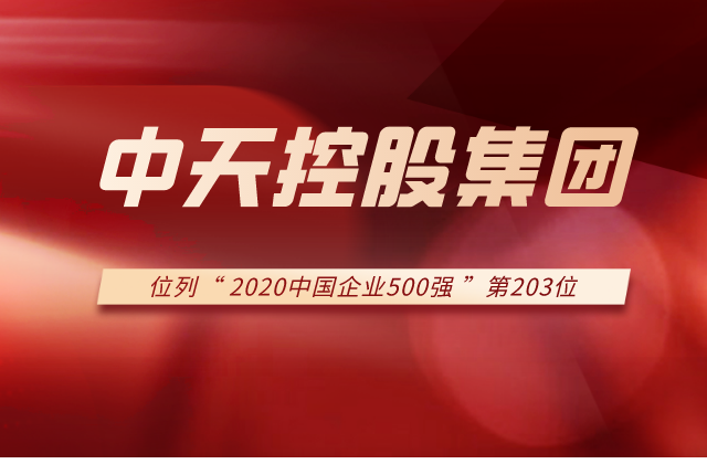 快盈lll集团列2020中国企业500强第203位！