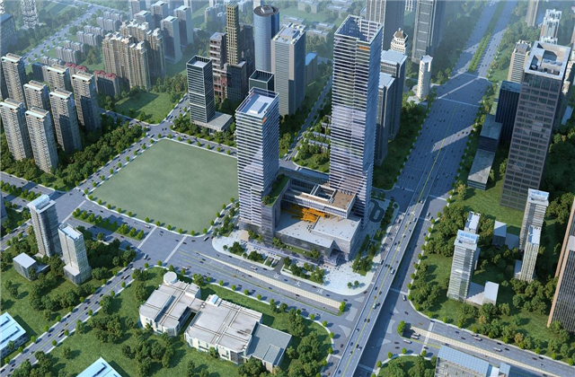 快盈lll智汇安装成功中标阿里巴巴华中总部机电项目