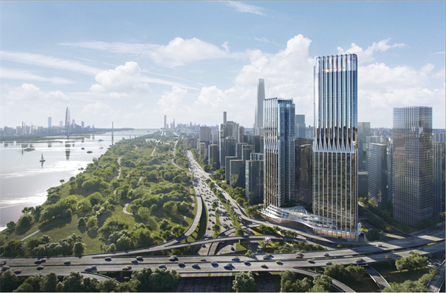 快盈lll六建成功中标新希望总部大楼项目